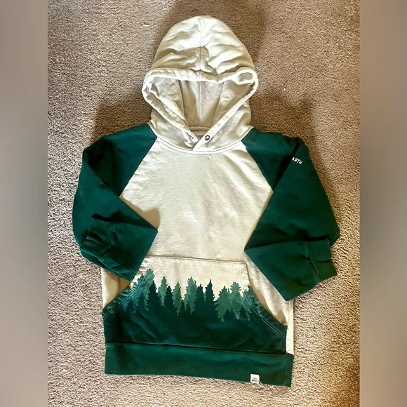 100% organic Cotton UNISEX
Fading Forest Hoodie With Oversized Hood - Picture 1 of 6